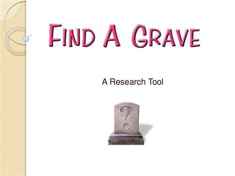 Find A Grave Webinar