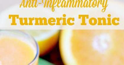 Anti Inflammatory Turmeric Tonic HEALTHYTIPS