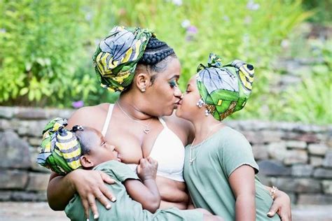 These Moms Did A Stunning Photo Shoot To Celebrate Black Women And Breastfeeding