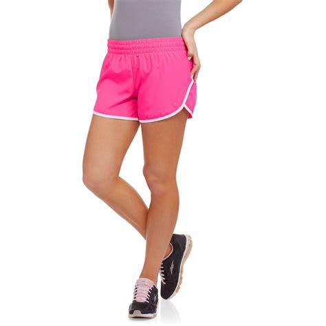 Danskin Now Womens Active Dolphin Woven Running Short With Built In