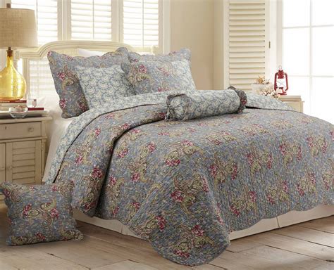 You can use these beautiful quilted full. Flower in Lagoon 100% Hypoallergenic cotton 3 piece Quilt ...
