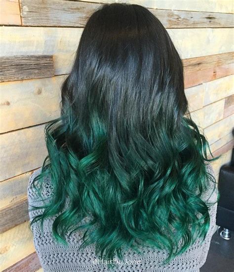 Top 25 Green Ombre Hair Colors Ombre Hair Color Emerald