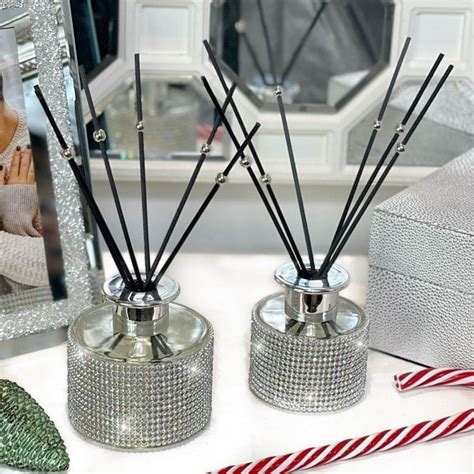 Lemonade Crystal Scented Christmas Diffuser Silver Shop Home From
