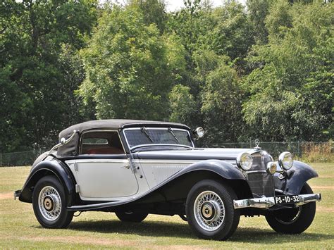 Mercedes benz typ 290 pullman w18 1933 has two. 1933, Mercedes, Benz, 290, Cabriolet, A, W18, Luxury, Retro Wallpapers HD / Desktop and Mobile ...
