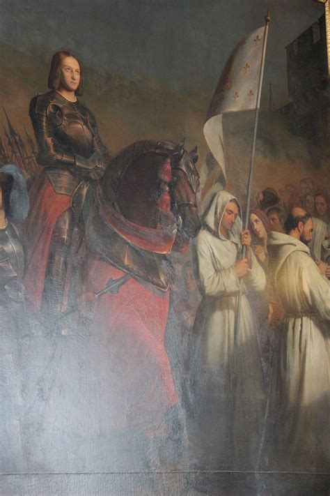 Jeanne Darc Entering Into Orleans Painting In The Battles Gallery