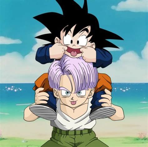 Goten Trunks From Dragon Ball Z Ohemgee They Are Always So Adorable