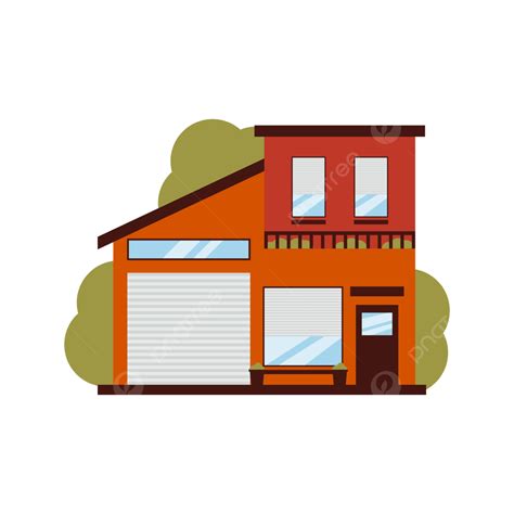 Residential Houses Vector Hd Png Images Different Styles Residential