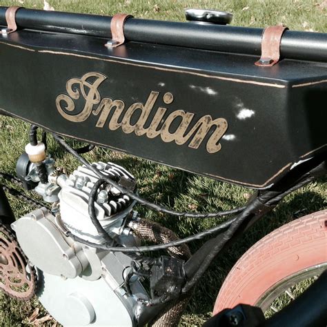 Custom Board Track Racer Vintage Indian Motorcycle Replica By Scott