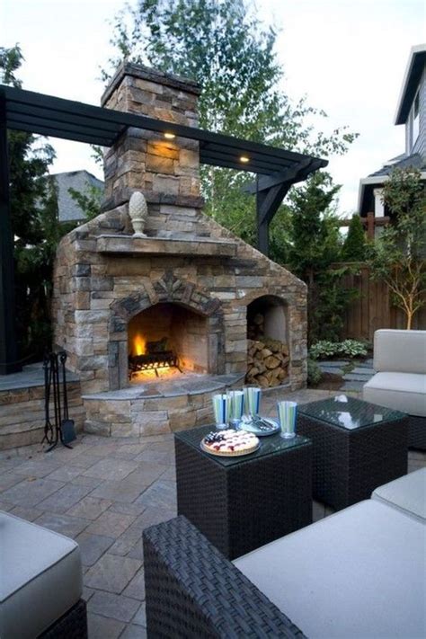 Mesmerizing Backyard Fireplace Ideas To Warm The Outdoor Living Space