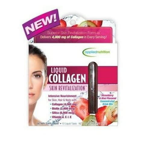 Applied Nutrition Liquid Collagen Skin Revitalization 20 Countnet Wt