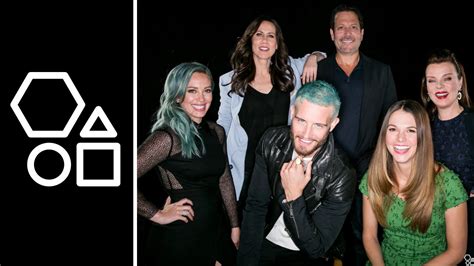 Hilary Duff Darren Star And The Cast Of Younger Aol Build Youtube