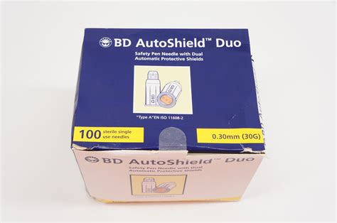 Bd 329515 Autoshield Duo Safety Pen Ndle With Dual Automatic 30g Box