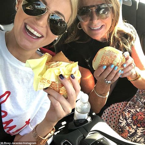 Roxy Jacenko Indulges In A Cheeseburger In An Instagram Snap Daily