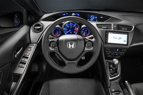 2015 Honda Civic Hatchback Facelift Dashboard