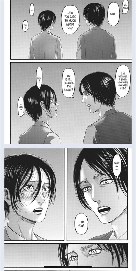 Attack On Titan Mikasa And Eren Manga