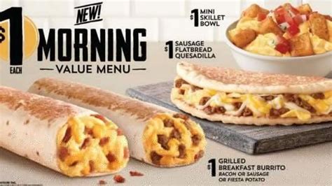 Taco Bell Rolls Out Breakfast Dollar Menu Fox News