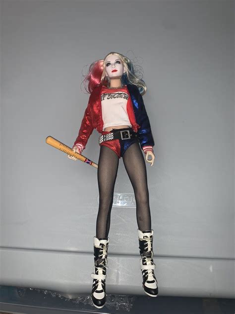 Harley Quinn Suicide Squad Hot Toy 16th Scale Custom Ebay