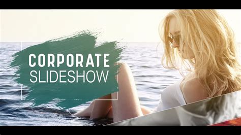 corporate slideshow free download after effects templates tutorial youtube
