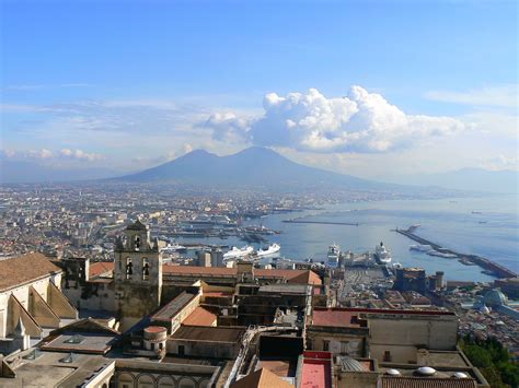 Clouds over the city of Naples, Italy wallpapers and images ...