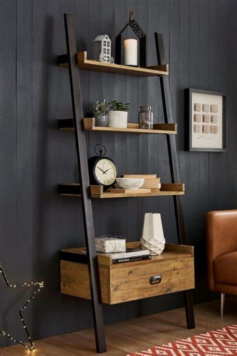 True Living Essentials Ladder Bookcase Bookshelf Style