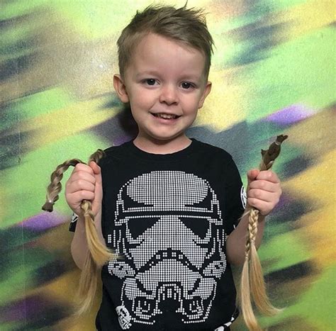 Four-year-old has first ever haircut to provide wigs for sick kids – SWNS