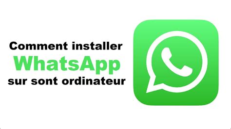 Comment Installer Whatsapp Sur Votre Ordinateur Très Pratique Youtube
