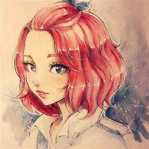 Ladowska Cool Drawings Manga Art Girl Drawing