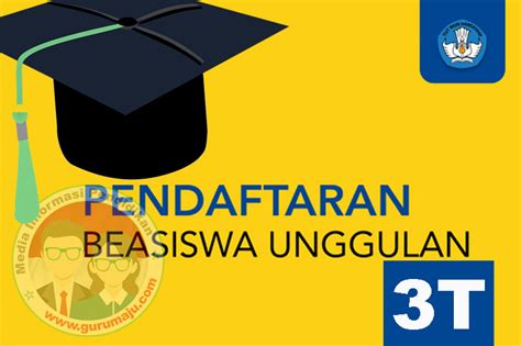 Beasiswa ini tidak dibuka untuk permohonan bantuan dana riset skripsi atau tesis atau disertasi. Syarat dan Jadwal Pendaftaran Beasiswa Unggulan 3T Tahun ...