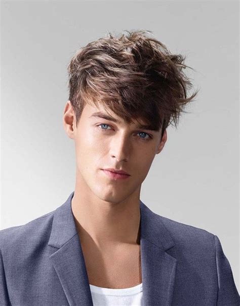 Free How To Make Straight Hair Messy Guys Hairstyles Inspiration