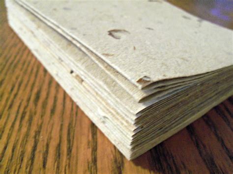 10 Blank Cards Handmade Paper Recycled Paper Eco Friendly Etsy