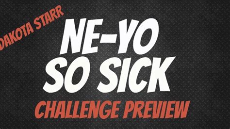 Neyo So Sick Challenge Audio Only Youtube