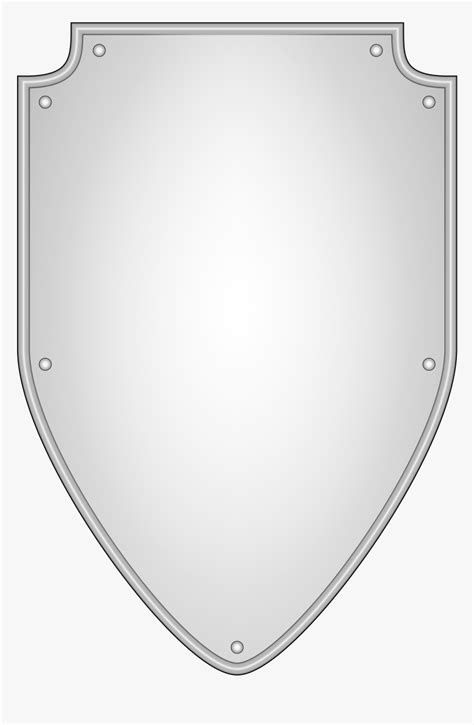 Shield Silver Transparent Shield Png Png Download Kindpng