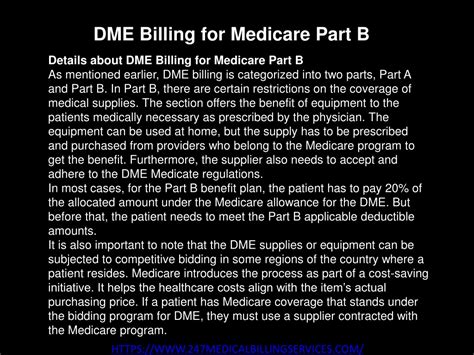 Ppt Dme Billing For Medicare Part B Powerpoint Presentation Free