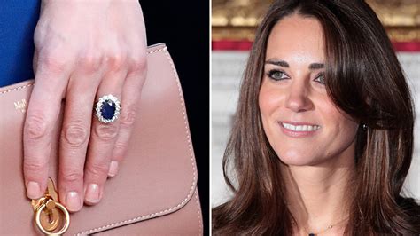 Celebrity Engagement Rings With Natural Color Gemstone
