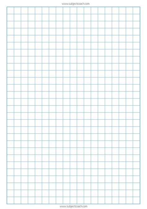 Printable Centimeter Grid Paper