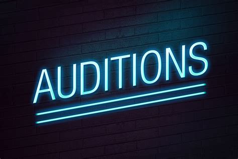 Open Call Auditions Advanced Spring And Summer Programs Agent And Manager