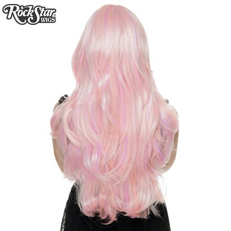 Rockstar Wigs Hologram 32 Powder Pink 00628 Rockstar Wigs