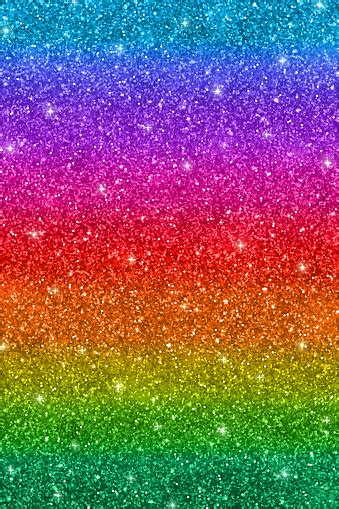 Vertical Multicolored Glitter Background Stock