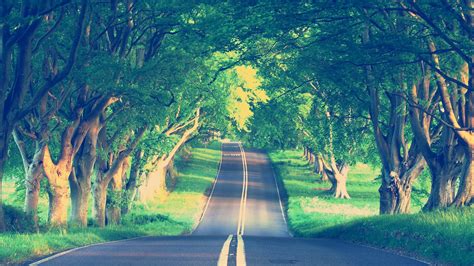 Wallpapers Nature Country Pin Road Scenery Hq For Pc On