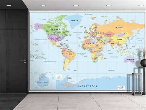 Large Wall Maps Of The World World Map