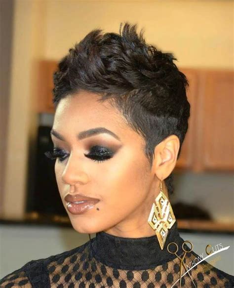 Clients need to know that short hair does mean maintenance. Short Pixie Haircuts for African American Hair - 20+