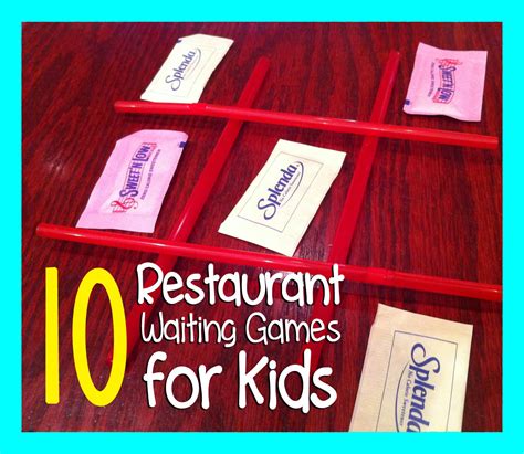 The person with the most correct answers wins. 10 Restaurant Waiting Games to Play with Kids - Repeat Crafter Me