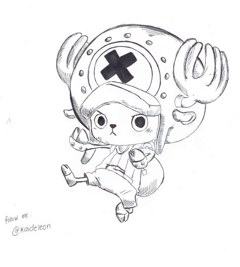 Chopper Drawing One Piece