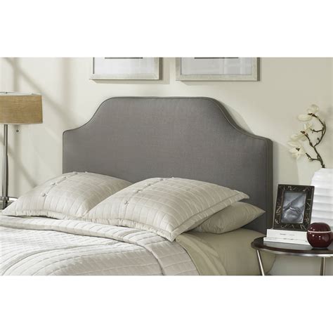 Bordeaux Upholstered Headboard With Adjustable Height And Sweeping