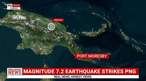 Papua New Guinea Struck By Magnitude 72 Earthquake Au
