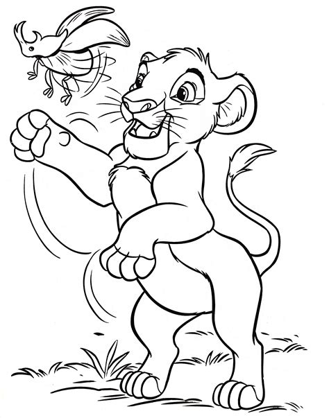 Nouveau Le Roi Lion 2 Coloriage Kovu Et Nala 30000 Collections De