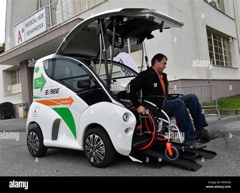 Brno Czech Republic 21st Oct 2015 Car For Disabled People Elbee