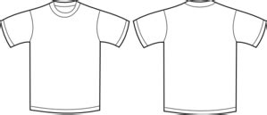 Download T-shirt (front & Back) Clip Art at Clker.com - vector clip ...