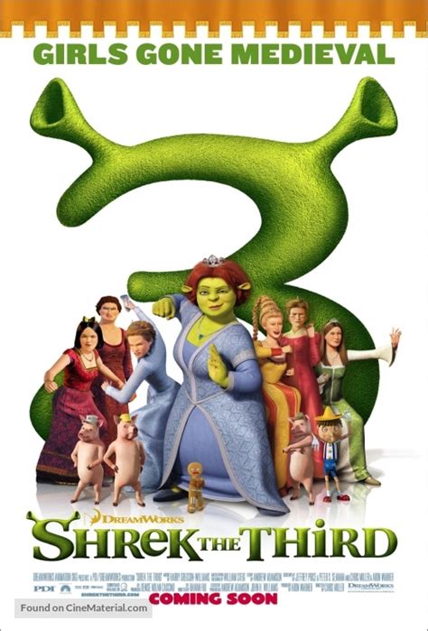 Shrek The Third 2007 Movie Poster