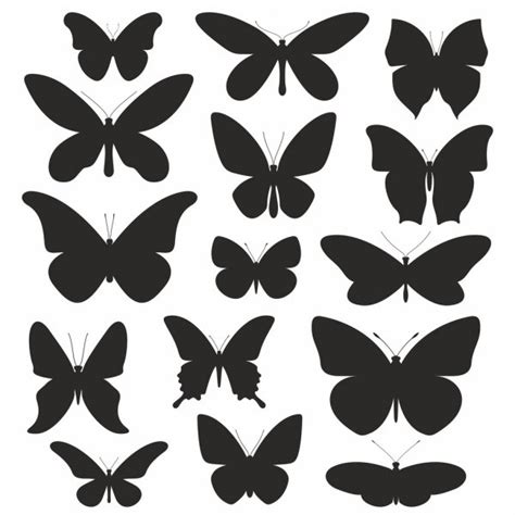 Set Of Butterflies Stock Vector Image By ©antonuk 4925857